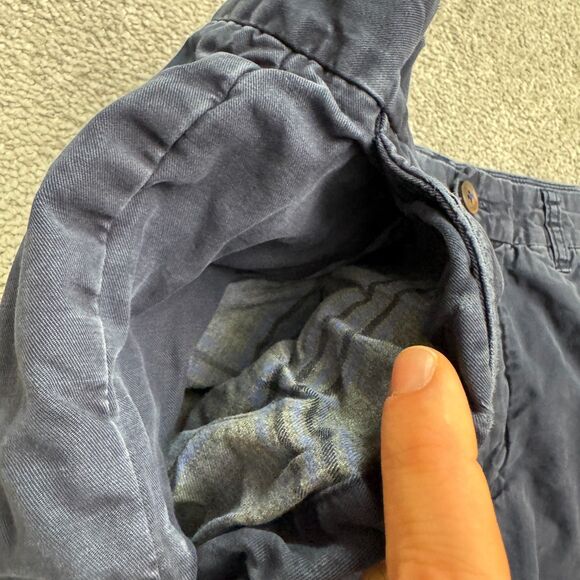 Bonobos Slim Fit Straight Leg Chino Pants Mens 33x32 Navy Blue Cotton Classic - Picture 9 of 16